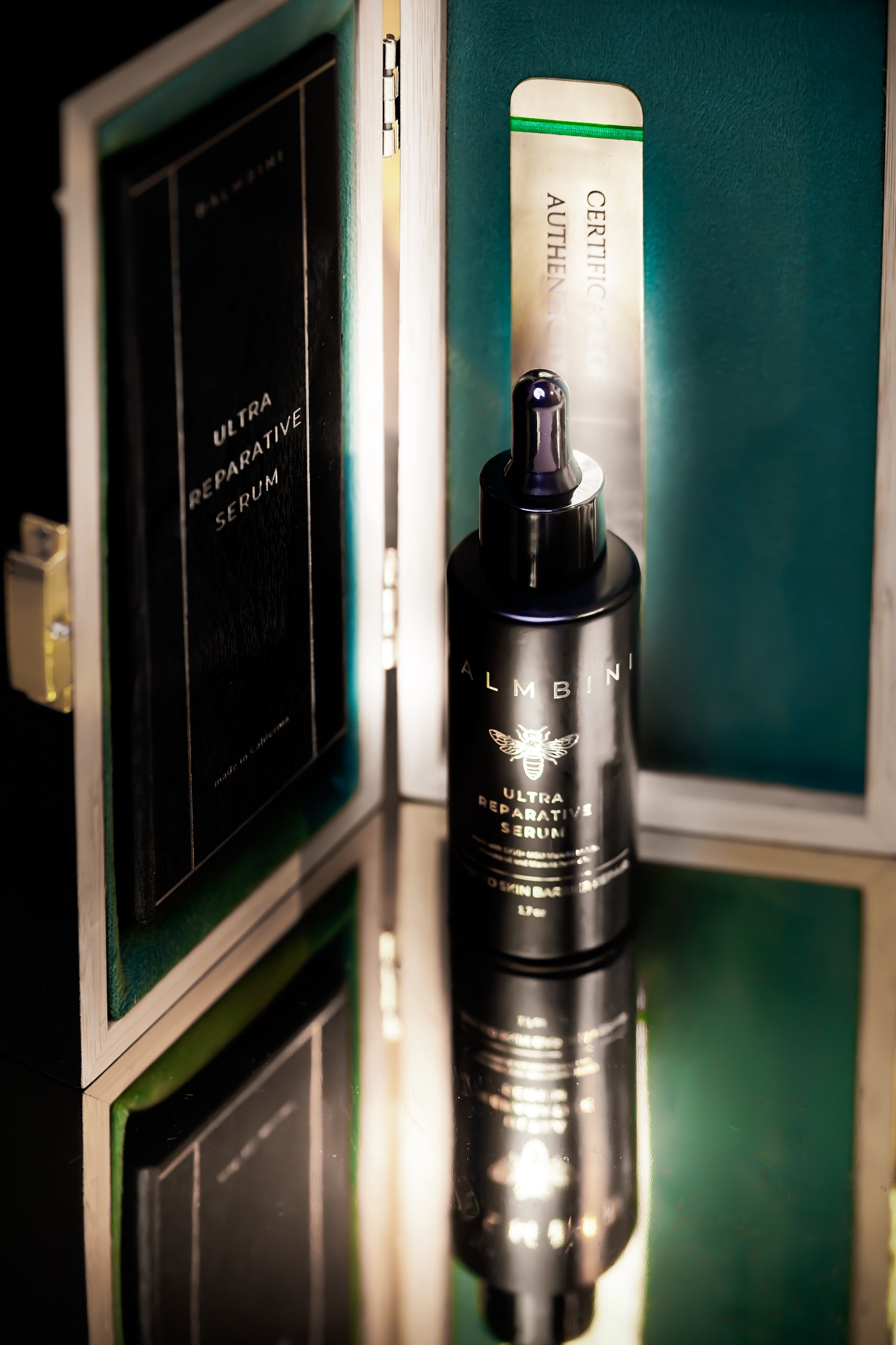 Ultra Reparative Serum: With custom engraved lacquered box. Sold out - Restock Jan 20 - Feb 15